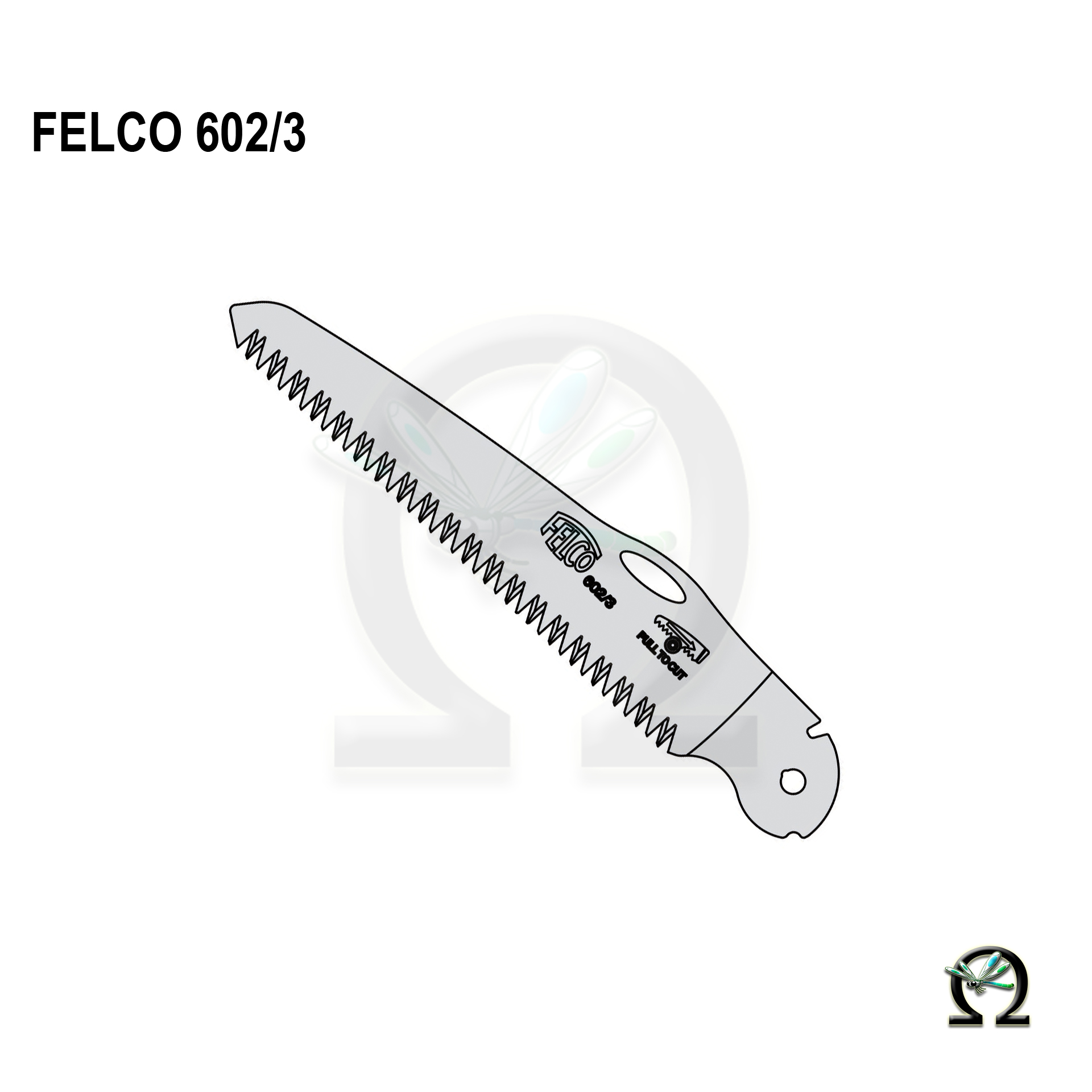 Felco Sägeblatt 602/3, Zeichnung