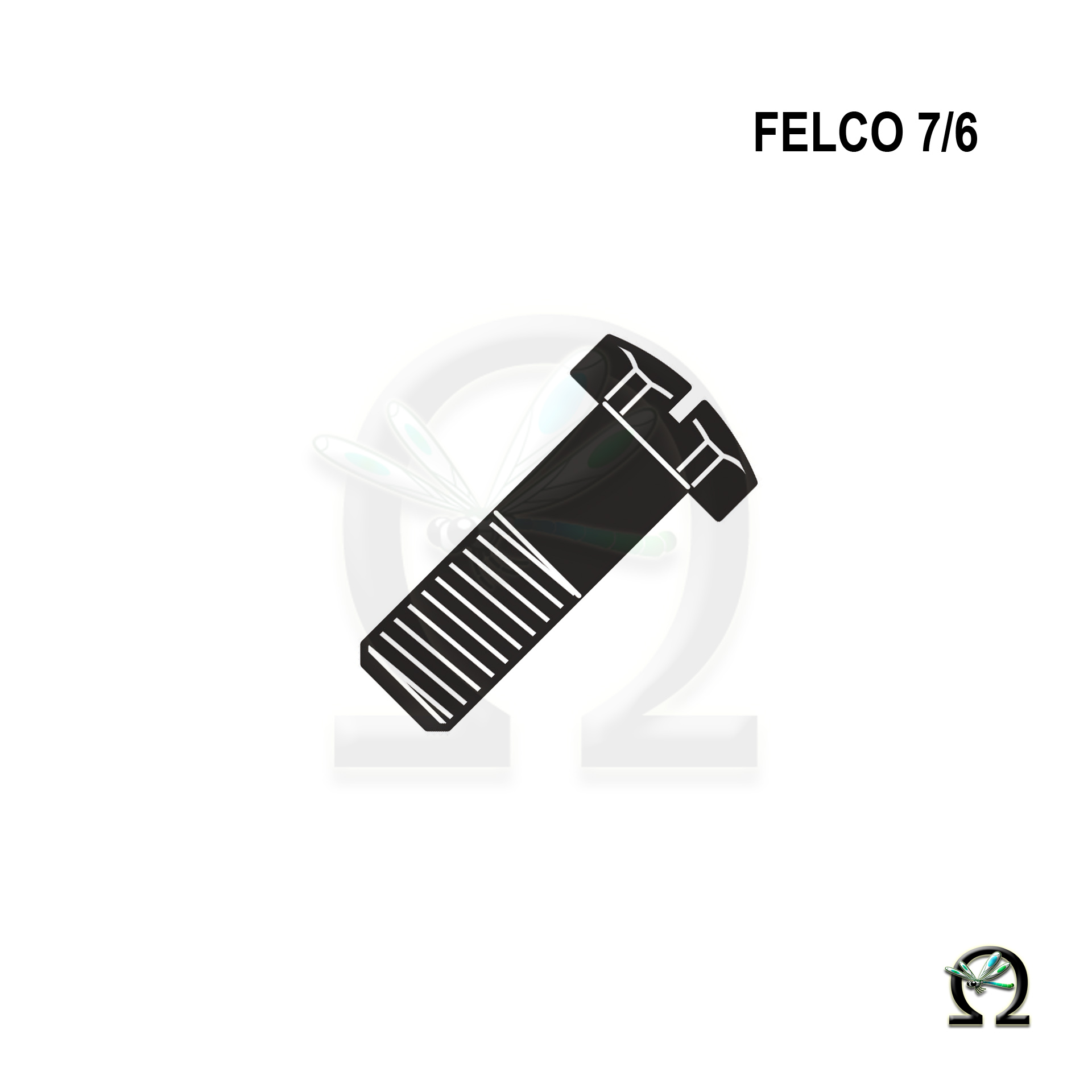 Schraube 7/6 für Gegenklinge der Gartenscheren