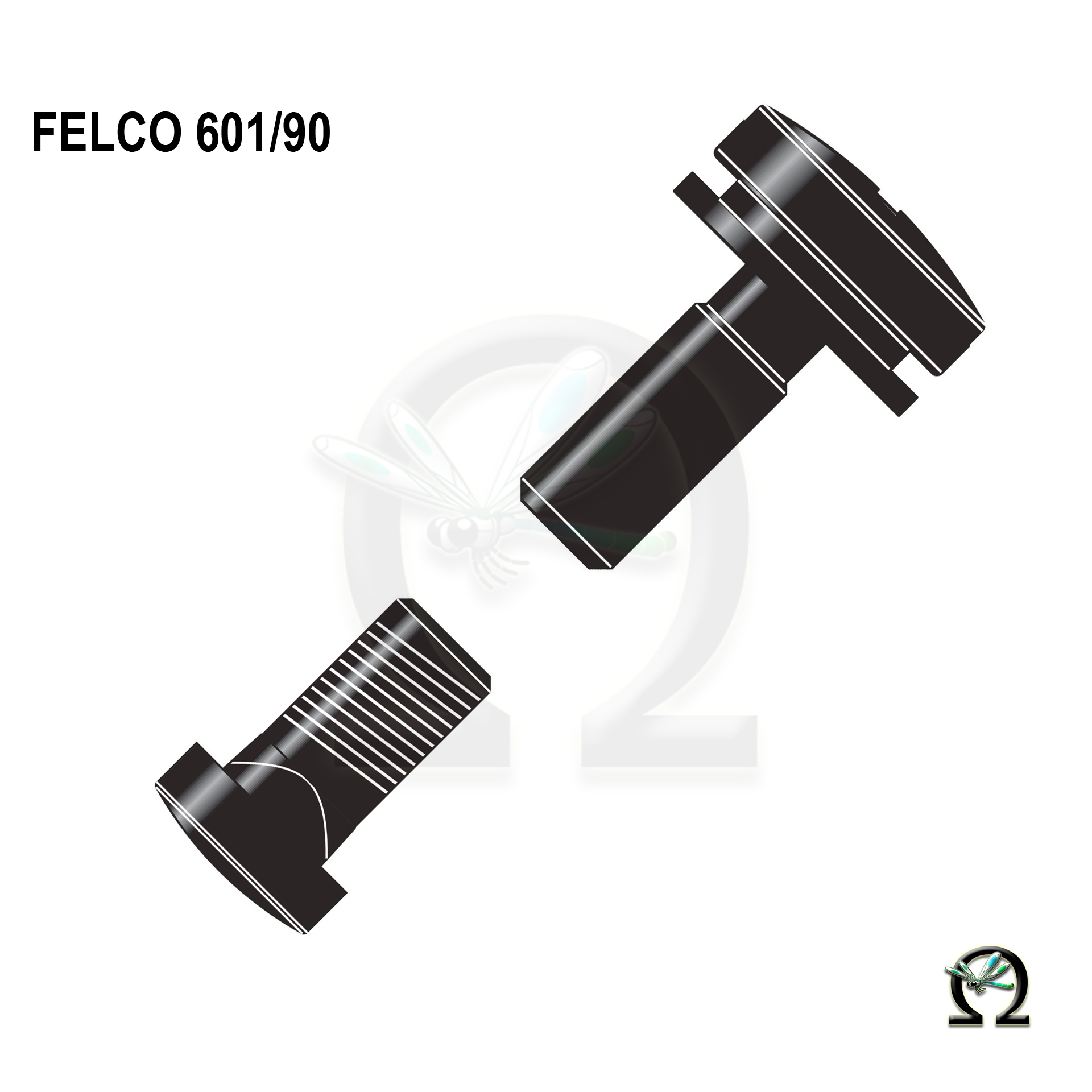 Felco Reparatursatz 601/90 Mutter & Schraube