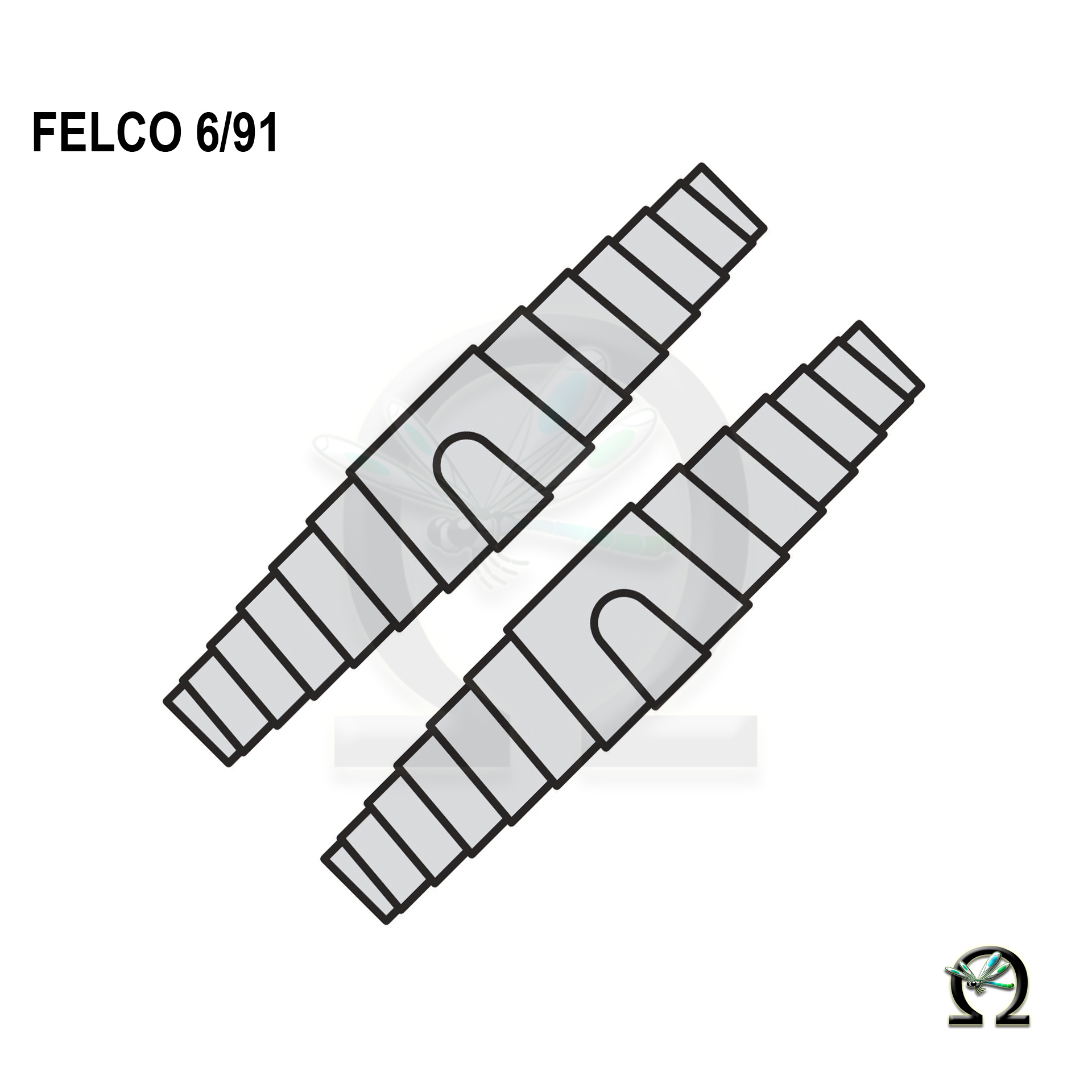 Ersatzfedern 6/91 für Gartenscheren, Zeichnung