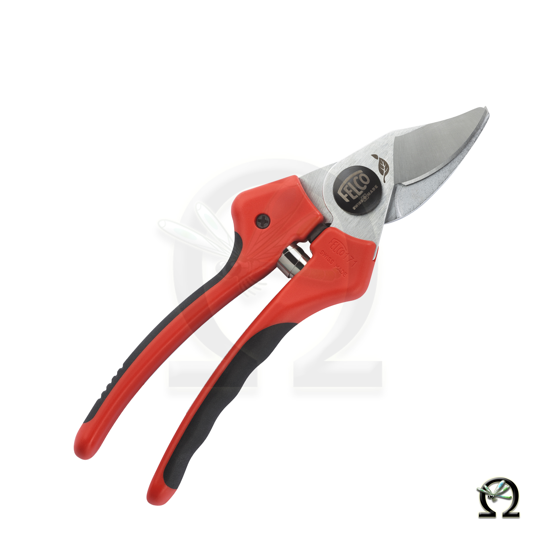 Gartenschere FELCO 171M geschlossen, Seitenansicht ohne Verschluss