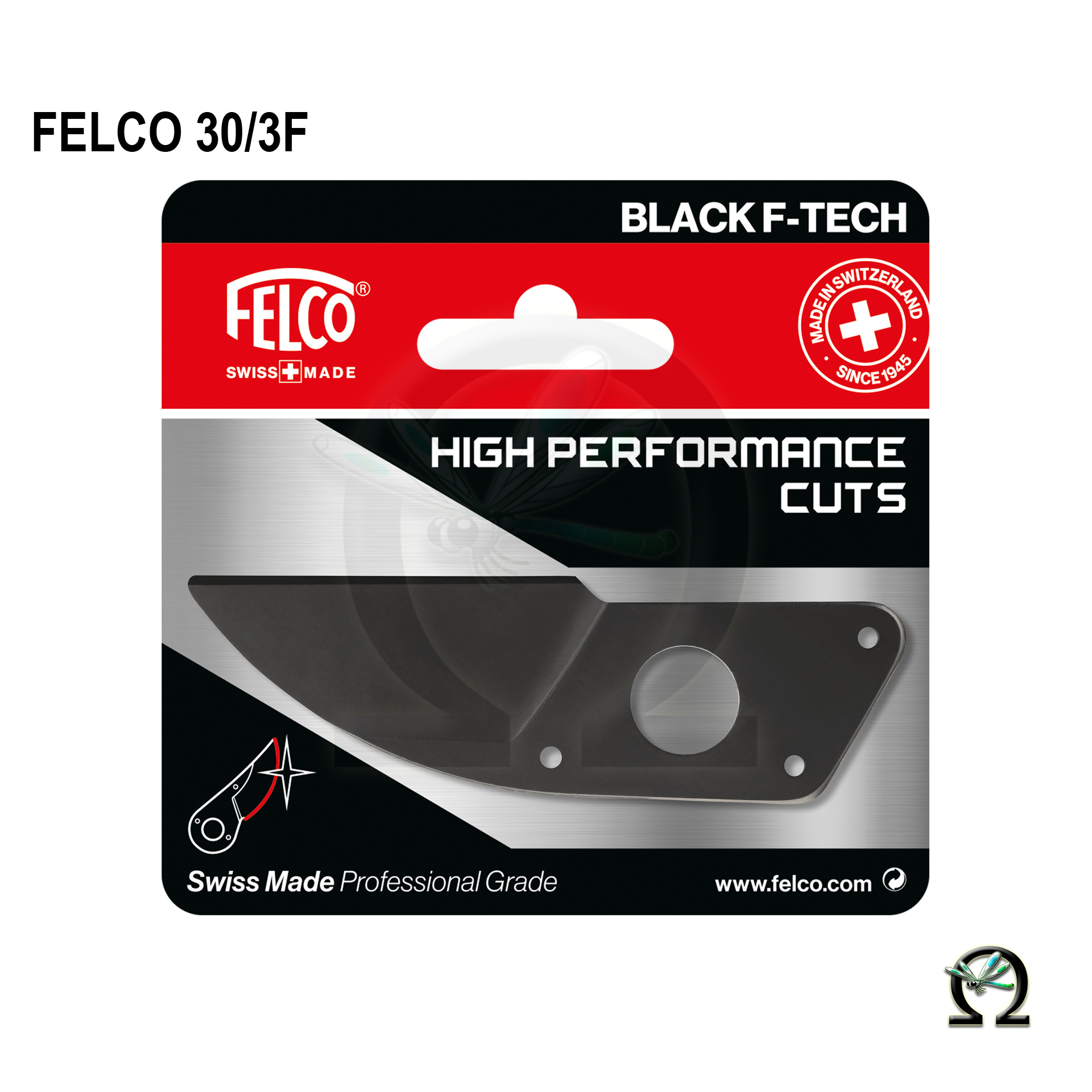 F-TECH Klinge 30/3 für Gartenscheren in der Verpackung