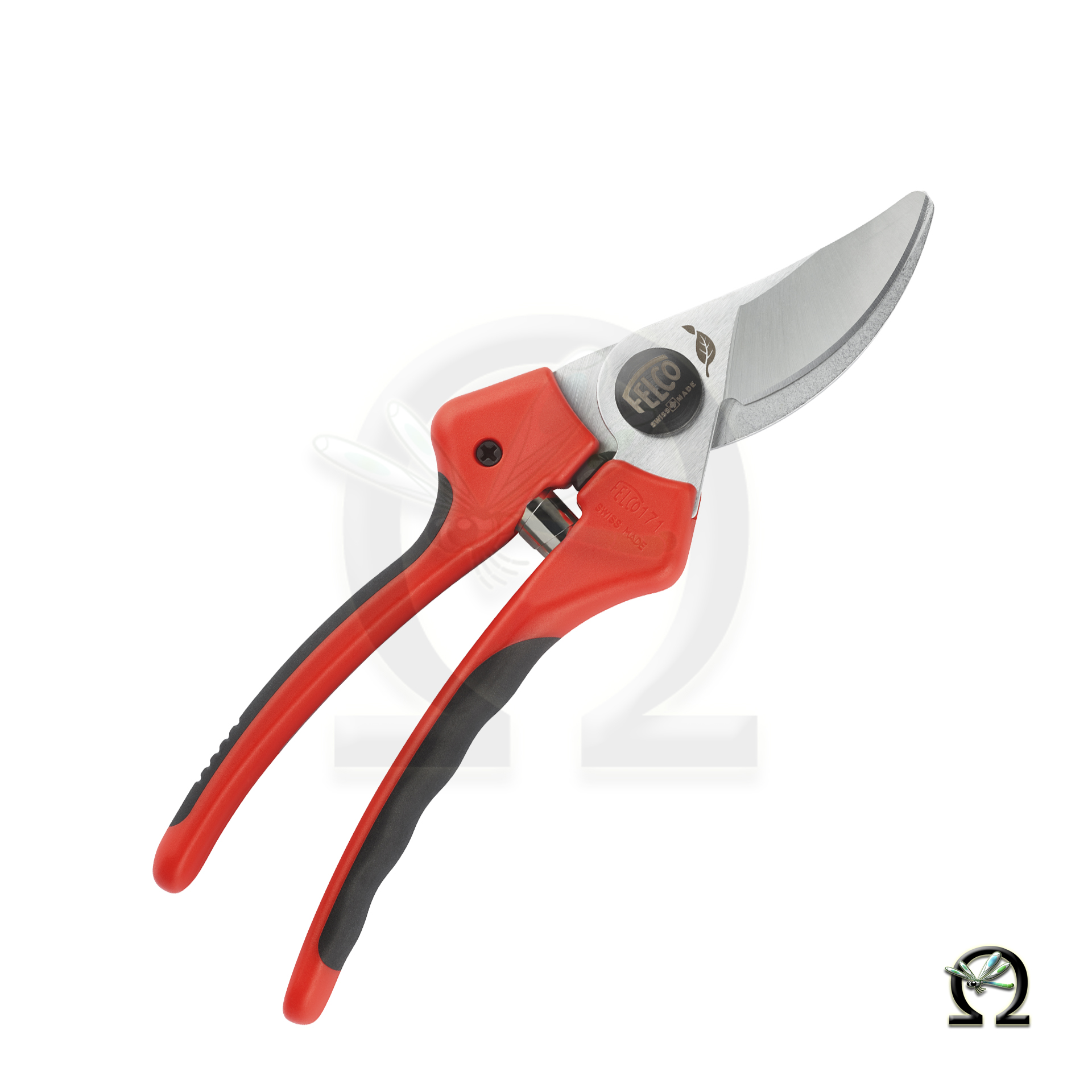 Gartenschere FELCO 171L geschlossen, Seitenansicht ohne Verschluss