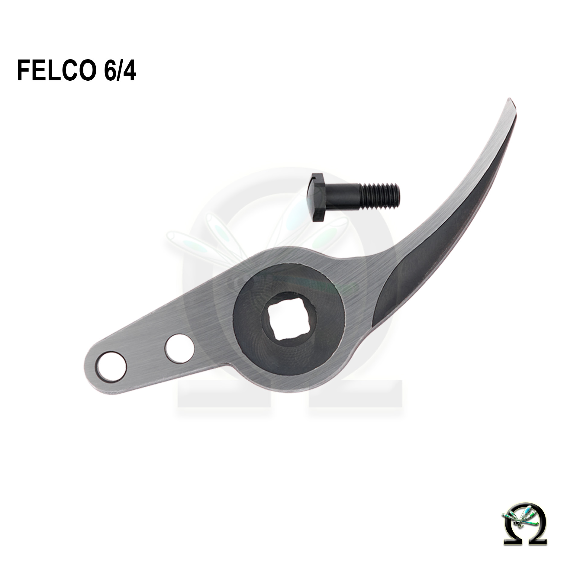 Gegenklinge 6/4 für Gartenscheren