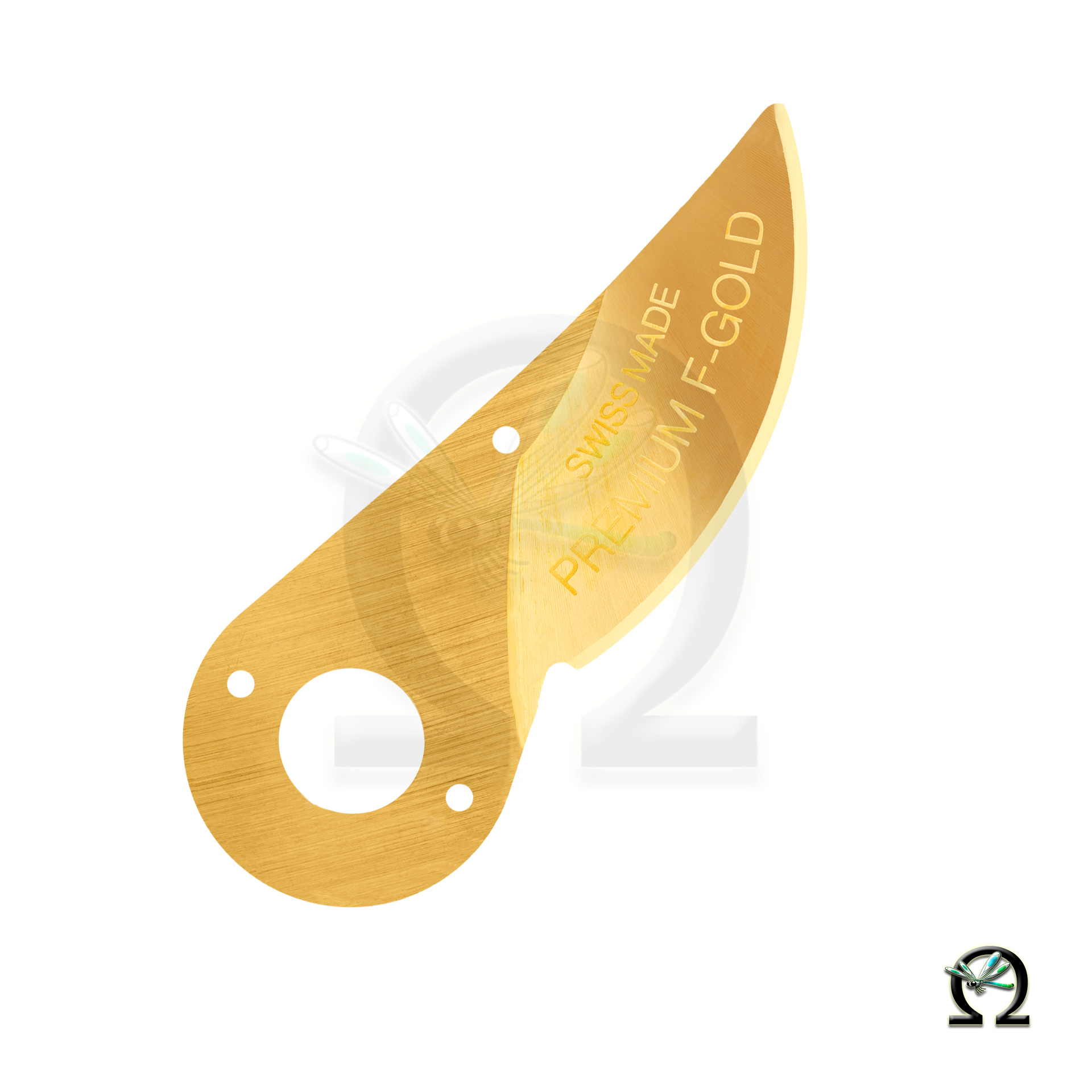 Ersatz-Klinge 2/3 F-Gold für Gartenscheren